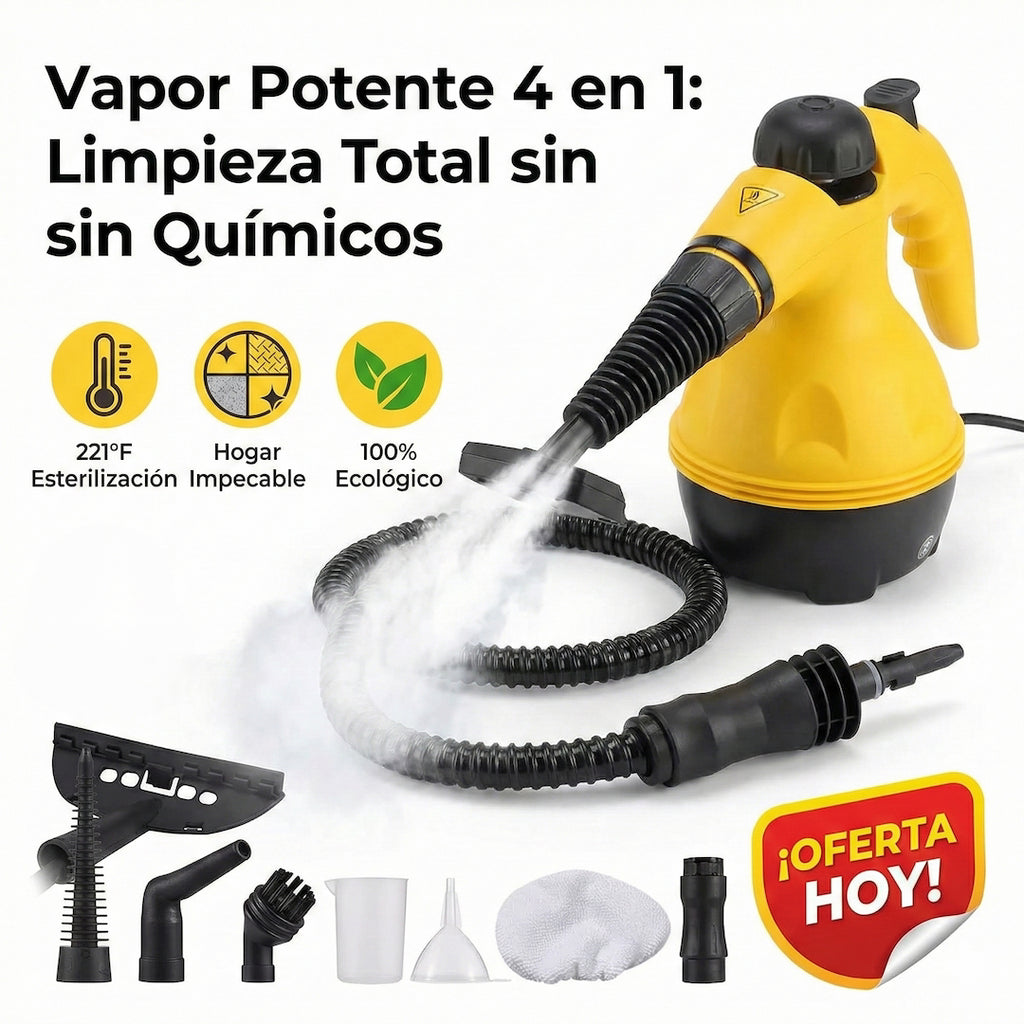 Limpiadora eléctrica a vapor
