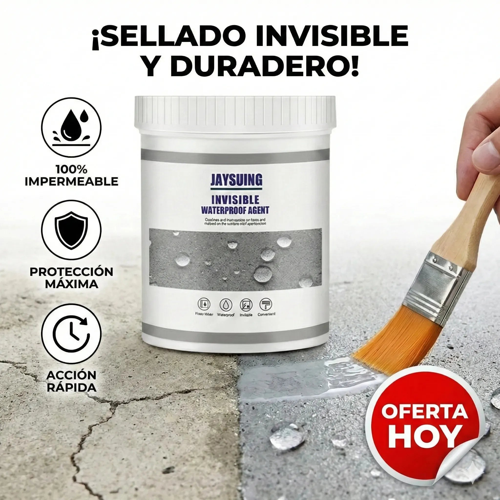 Sellador Ultra-Potente: Repara Grietas sin Obras